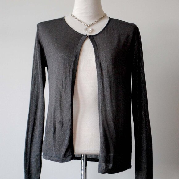 Banana Republic Metallic Sheer Cardigan - Picture 1 of 5